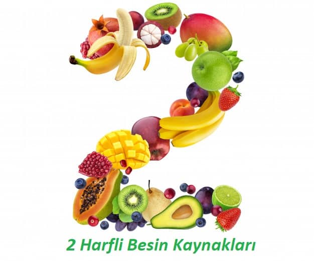 2 harfli yiyecekler icecekler besinkaynaklari
